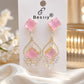 Pink Crystal Luxury Earring